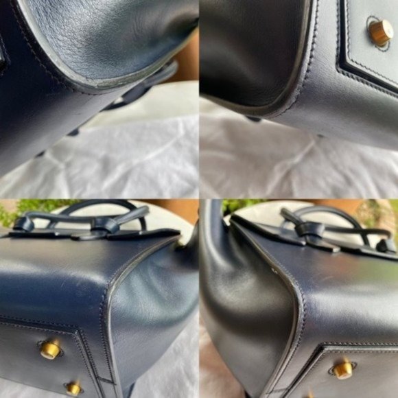 SOLD Celine Small Knot Tie Palmellato Leather Tote - Picture 13 of 16